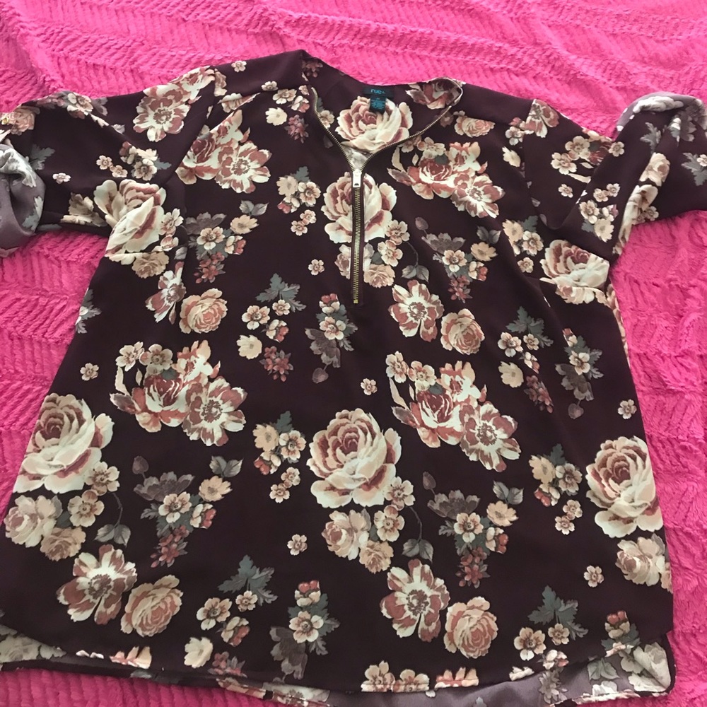 Flower blouse